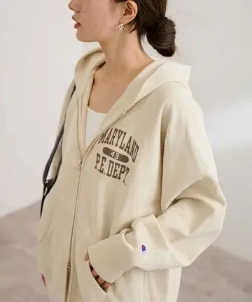 FRAMeWORK Champion 별주 후드티