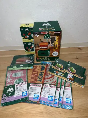 제일복권 모스버거 2 라스트 원상 D상 E상 F상 G상 세트