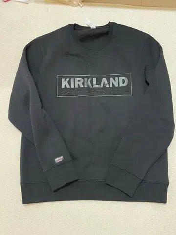 KIRKLAND 코스트코 블랙 맨투맨