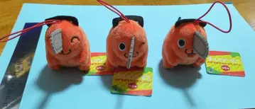 체인소 맨 포치타 앉아 마스코트 3개 세트