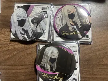 Haruchiyo 캔뱃지 3개 세트