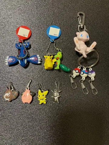 포켓몬 키링 3종 포켓몬 키링 참 4종 세트