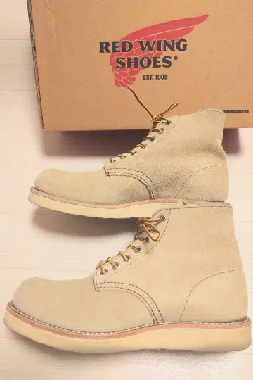 RED WING SHOES 08167 ROUGH OUT