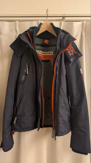 Superdry 극도건조 XS 네이비 아우터