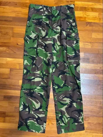 [ BRITISH MILITARY ] 라이트웨이트 카고 팬츠 DPM 카모