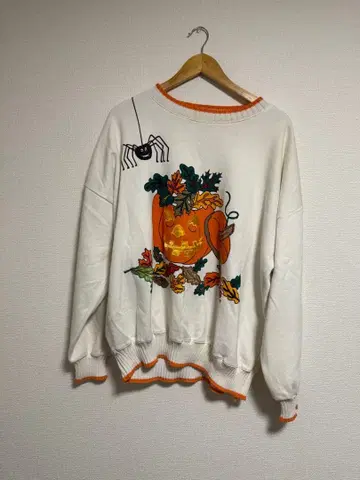 west.bound 할로윈 호박 맨투맨 2X