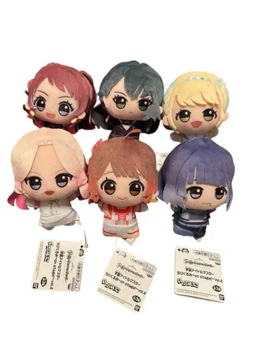 아이돌 마스터 SD 인형 ~on stage!~ vol.1.4 6종 세트