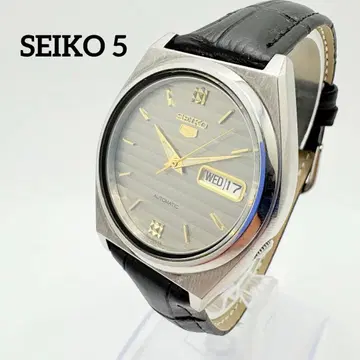 작동 SEIKO 세이코 5 파이브 손목시계 오토매틱 자동 와인딩