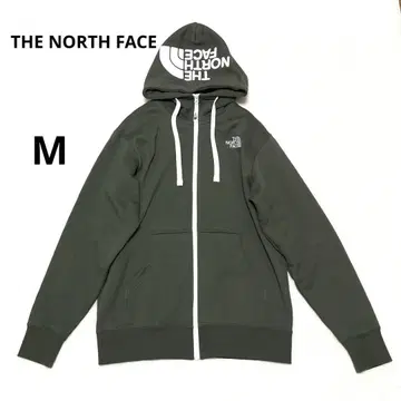 새상품급 THE NORTH FACE 맨투맨 집업 후드티 카키