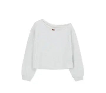 nugu Avie muah 오프숄더 스웨트 셔츠 그레이 M 사이즈