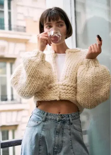 THE TOE Enfield handmade cardigan