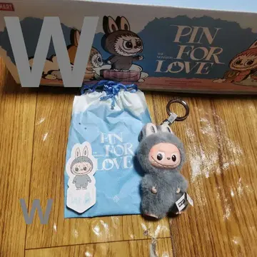 PIN FOR LOVE 봉제 인형 키링w
