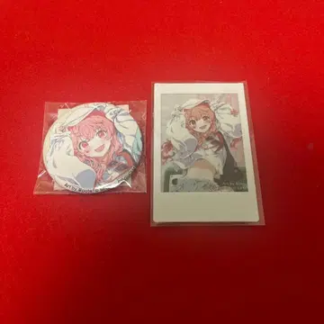 프로세카 ZOZOTOWN 모모이 아이리 캔뱃지 폴라로이드 2개 세트