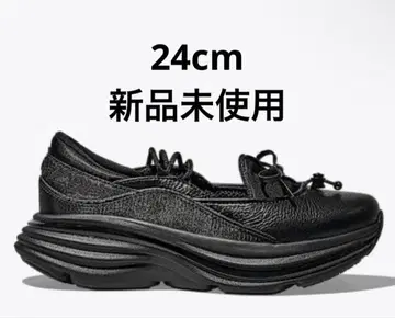 24cm Hoka Bondi Mary Jane Black