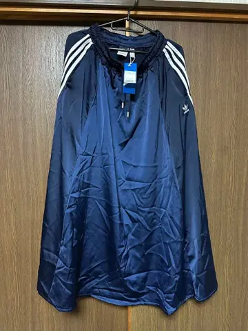 미사용 새상품 adidas 아디다스 네이비 롱 스커트 쓰리 스트라이프