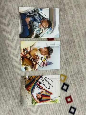 다케우치 료마 사인 포함 사진 세트