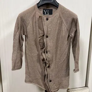 Y's 변형 티셔츠 가디건