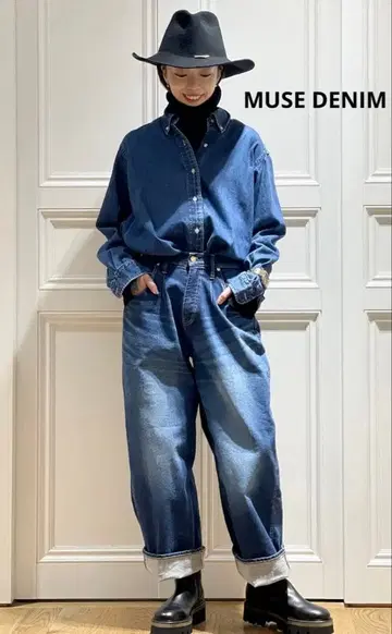 새상품급 MUSE de Deuxieme Classe DENIM BD 셔츠