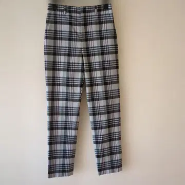 IENA 체크 무늬 캐주얼 팬츠 (그레이, 블랙, 핑크)