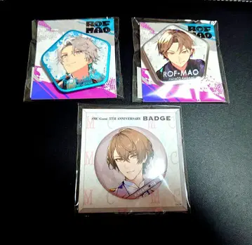 카가미 하야토 카이다 하루 니지산지 ROF-MAO SMC 캔뱃지