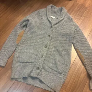 AIGLE 그레이 가디건 S