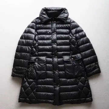 Eddie Bauer 에디 바우어 경량 롱 다운 코트 블랙 L 사이즈