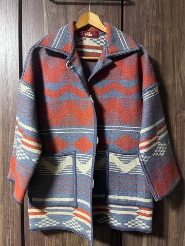 70년대 요건 레일 울 자켓