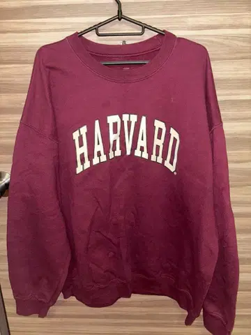 HARVARD 로고 크루넥 트레이닝복