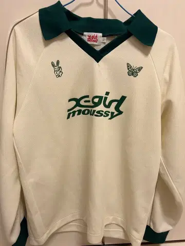 x-girl moussy 콜라보 트레이닝복