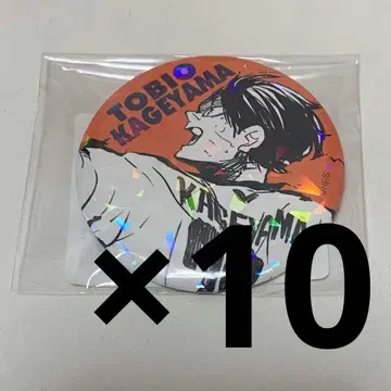 카게야마 토비오 올스타 캔뱃지 10개