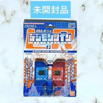 [미개봉 새상품] 디지몬 트윈 LR 세트 블루/레드