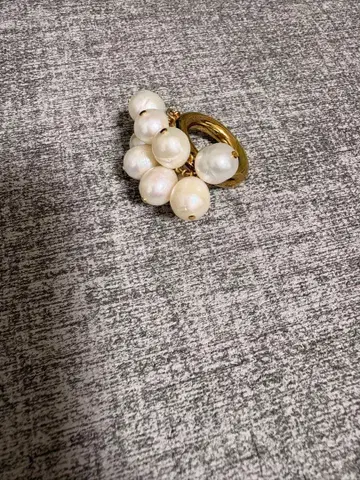 JIL SANDER 질 썬더 담수 펄 반지