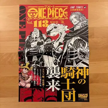 [원피스] 113권 고지 B3 포스터 판촉