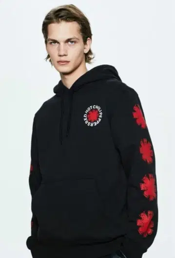 [ 레어 ] 렛치리 후드티 h&m