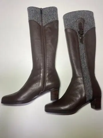 REGAL 롱 부츠 23.5cm 브라운 새상품