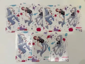 후와 미나토 로렌 카이다 하루 씰 스티커 ASAP 니지산지 특전 세트