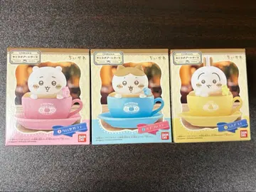 치이카와 피규어 3종 세트 캐릭터 아트 하치와레 토끼 치이카와