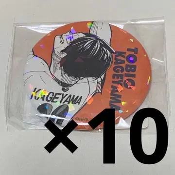 카게야마 토비오 올스타 캔뱃지 10개