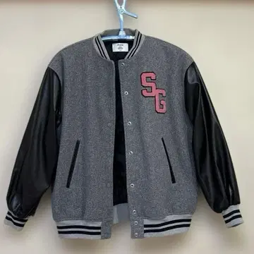 jouetie 바시티 자켓