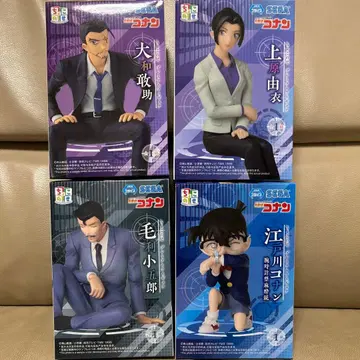 명탐정 코난 쵸코노세 프리미엄 피규어 4개 세트