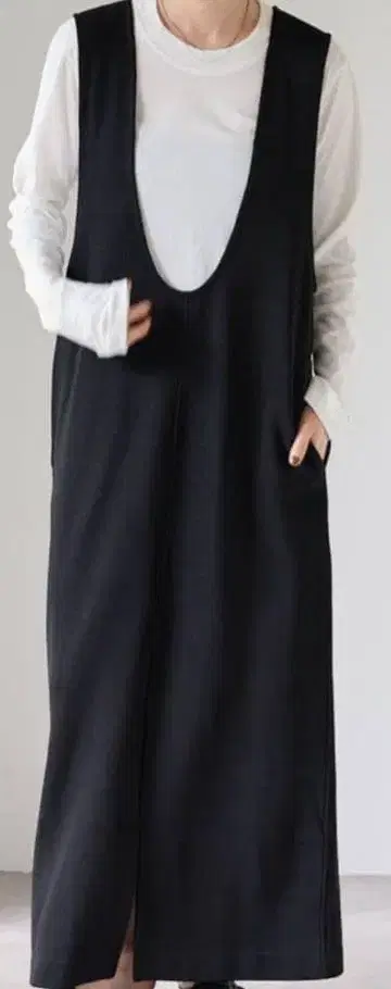 OUTDOOR PRODUCTS 2WAY 코튼 저지 점퍼 스커트