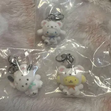 산리오 메지루시 액세서리 포근포근 스노우