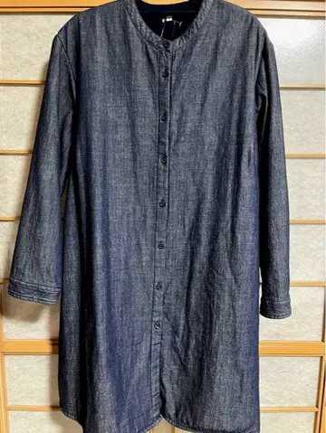 [미사용 새상품] 데님 속기모 따뜻한 튜닉*빅 사이즈