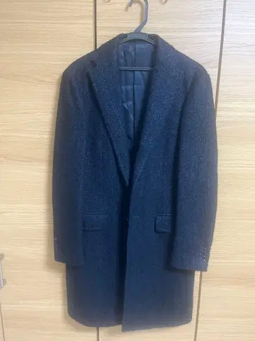 링 재킷 네이비 피 코트