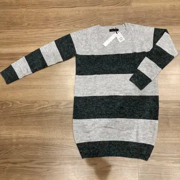 미사용 새상품 SCOT CLUB 스트라이프 스웨터