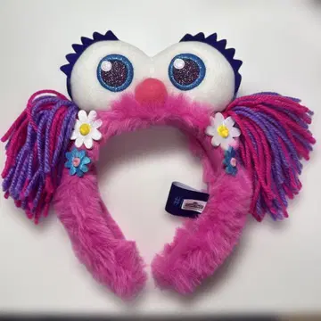 세서미 스트릿 머리띠 핑크