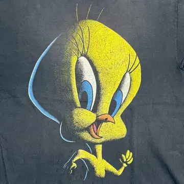 LOONEY TUNES TWEETY 애니메이션 T셔츠 투이티