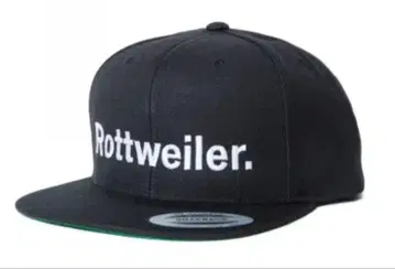 ROTTWEILER 캡 블랙 미사용 새상품