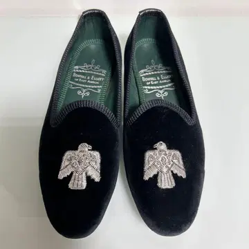 Browne & Elliott 룸슈즈 로퍼 약 22.5cm