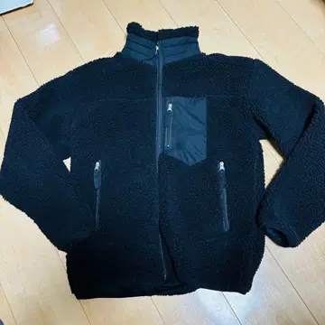 남성용 플리스 자켓 보아 자켓 블루종